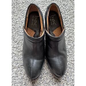 Boc Born Concepts Womens Black Slip On 38.5 US 7.5